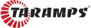 Logo da Taramp's marca renomada de som e modulos de som automotivo