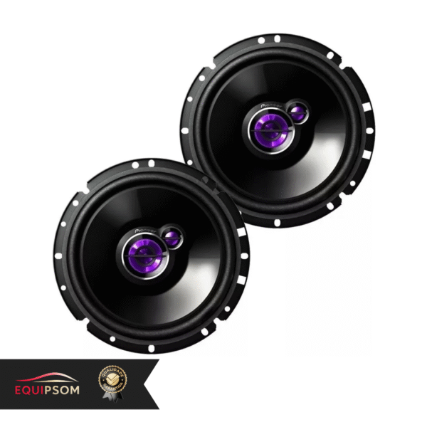 Melhore o som do seu carro com o Alto-Falante Triaxial Pioneer TS-1760BR 6”. Potência de 100W RMS por par, design compacto e som de alta qualidade.