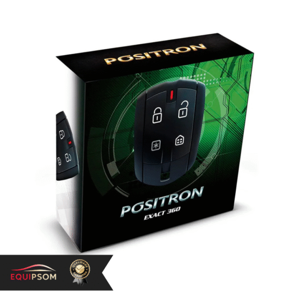 Proteja seu carro com o Alarme Pósitron Exact 360! Universal, com 2 controles anti-clonagem New Flex-Code 3, modo assalto, função pânico, controle de som e saídas auxiliares. Segurança Pósitron confiável.
