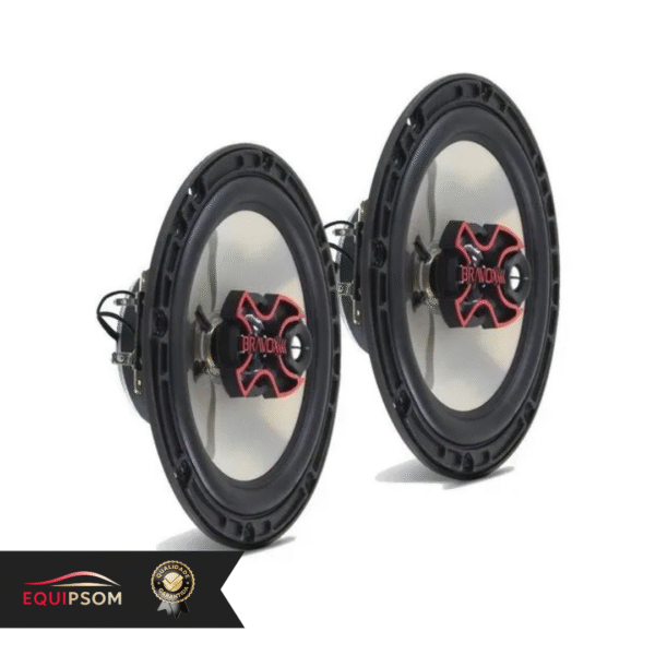 Se você busca melhorar a qualidade sonora do seu veículo sem complicações, o Alto-Falante Triaxial Bravox B3X60X é a escolha ideal. Com design triaxial, oferece reprodução equilibrada de graves, médios e agudos, garantindo uma experiência sonora superior.