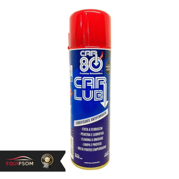 Lubrificante Antiferrugem Desengripante CAR 80 (Car Lub) 300ml - Proteção Multiuso Essencial - Imagem 3