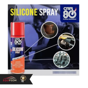 Silicone Spray CAR 80 300ml - Brilho Protecao e Lubrificacao para Plasticos e Borrachas